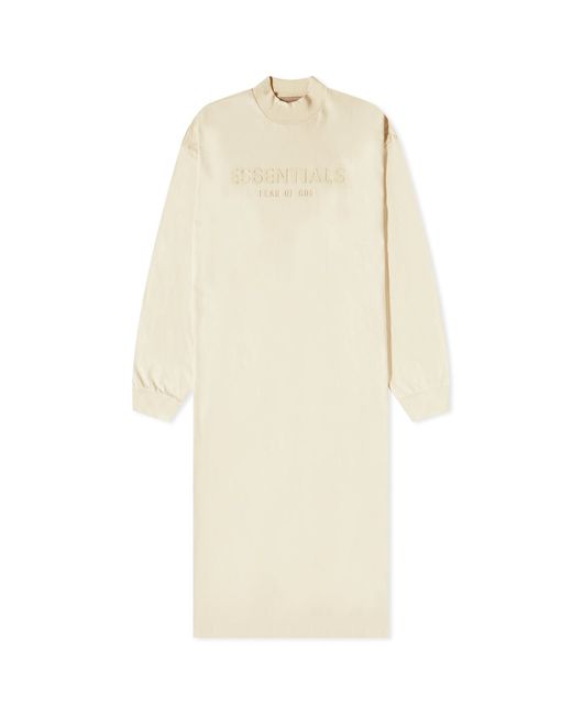 Fear of God ESSENTIALS Long Sleeve Logo Dress in END. Clothing