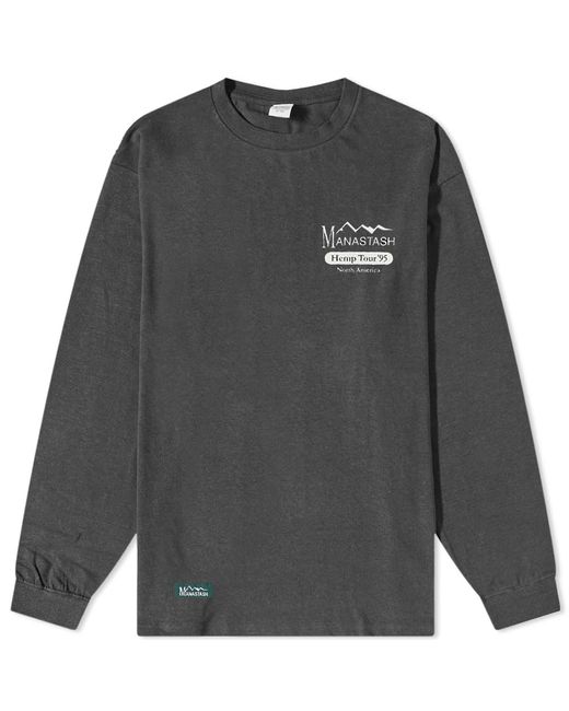 Manastash Long Sleeve Hemp Tour T-Shirt in END. Clothing