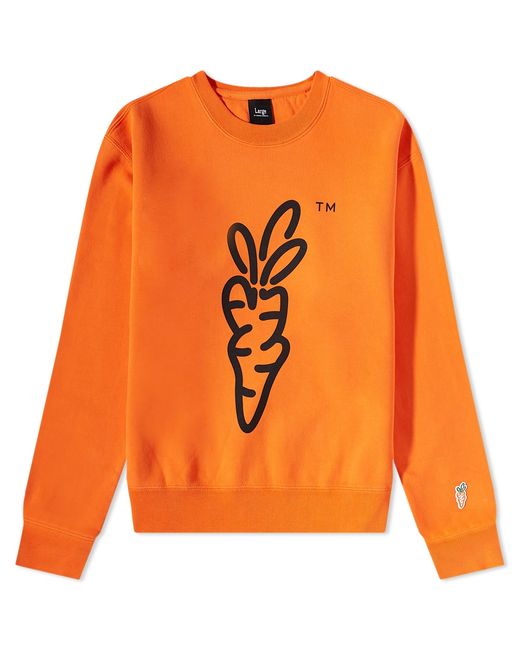 Carrots By Anwar Carrots Signature Carrot Crew Sweat in END. Clothing