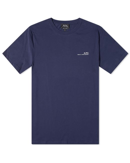 A.P.C. . Item Logo T-Shirt in END. Clothing