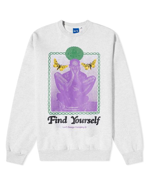 Lo-Fi Find Yourself Crew Sweat in END. Clothing