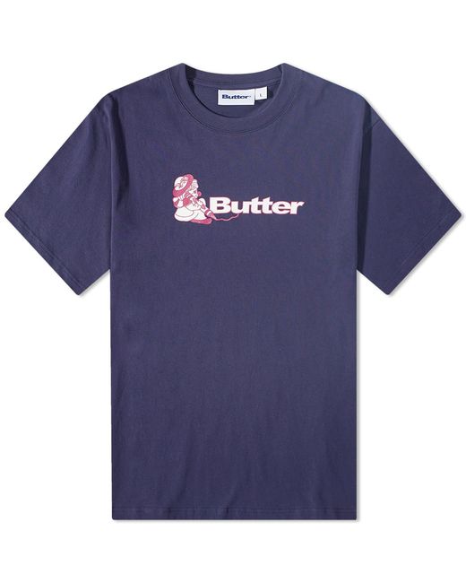 Butter Goods Crayon Logo T-Shirt in END. Clothing