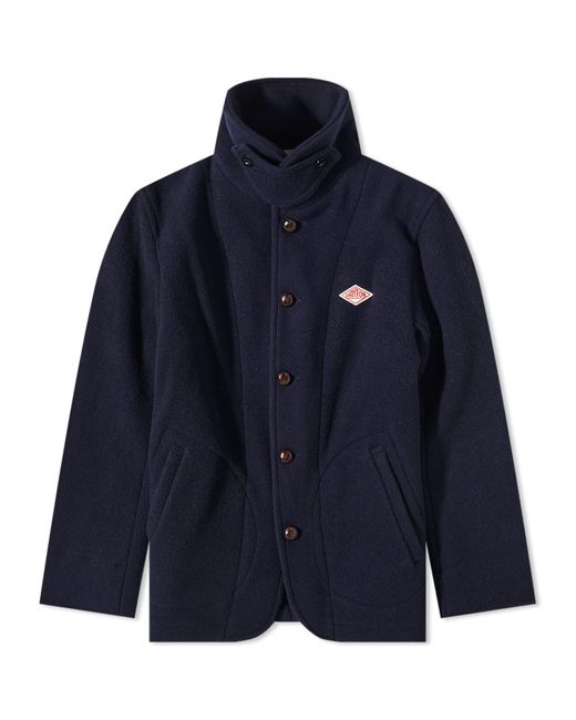 Danton Round Collared Wool Jacket in END. Clothing