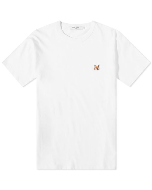 Maison Kitsuné Fox Head Patch Classic T-Shirt in END. Clothing