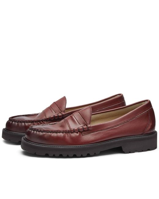 Bass Weejuns Larson 90s Cactus Leather Loafer in END. Clothing