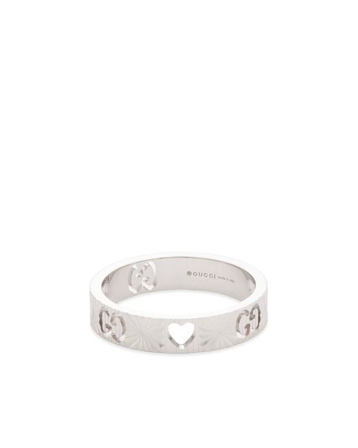 Gucci Jewellery Icon Heart Ring in END. Clothing