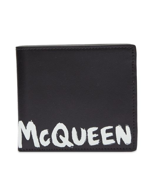 Alexander McQueen Graffiti Billfold Wallet in END. Clothing