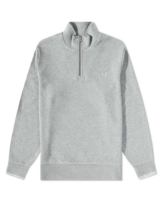 Fred Perry Authentic Quarter Zip Sweat in END. Clothing