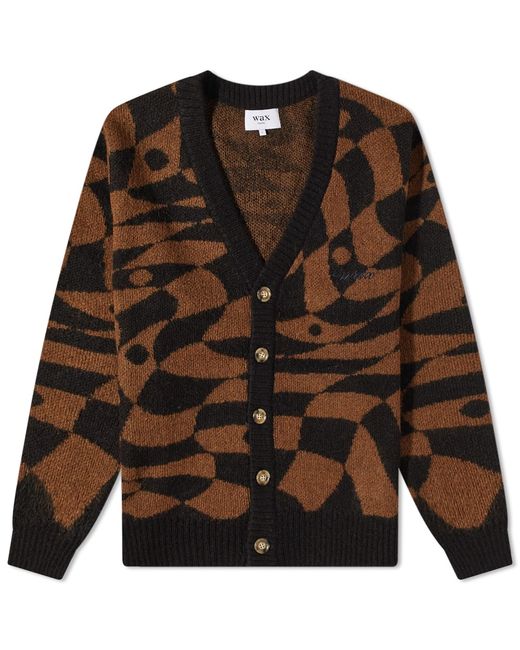 Wax London Schill Patterned Cardigan in END. Clothing
