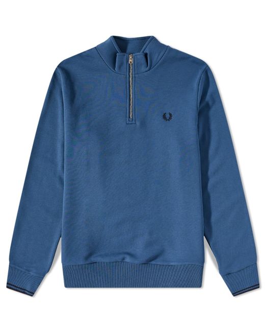 Fred Perry Authentic Half Zip Sweat in END. Clothing