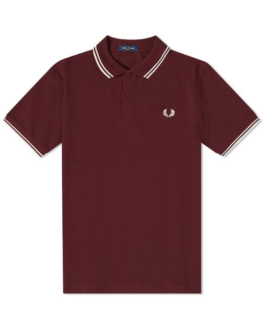 Fred Perry Authentic Slim Fit Twin Tipped Polo Shirt in END. Clothing