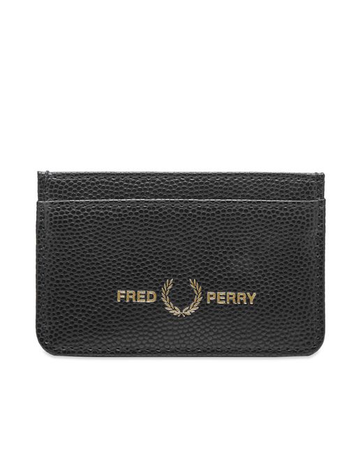 Fred Perry Authentic Scotch Grain Textured Cardholder in END. Clothing