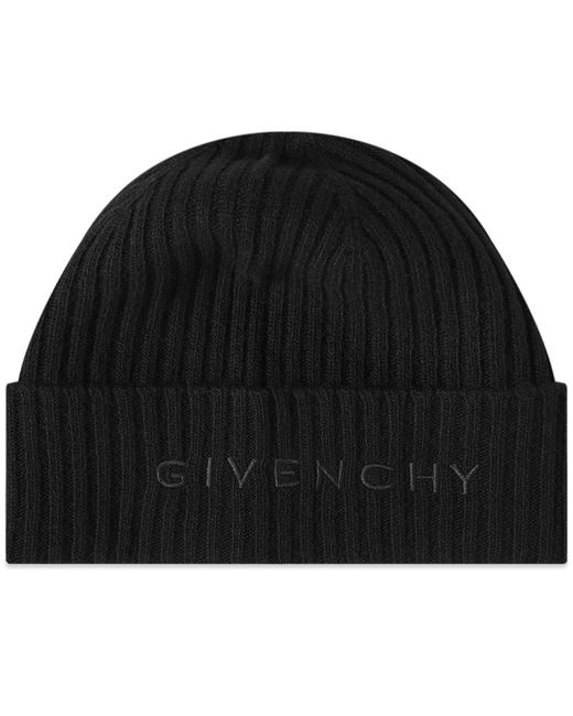 Givenchy Ratti Givenchy Ribbed Logo Beanie in END. Clothing