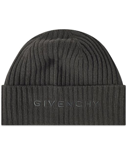 Givenchy Ratti Givenchy Ribbed Logo Beanie in END. Clothing