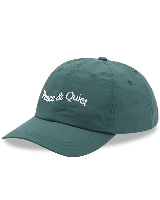 Museum of Peace and Quiet Wordmark Nylon Cap in END. Clothing