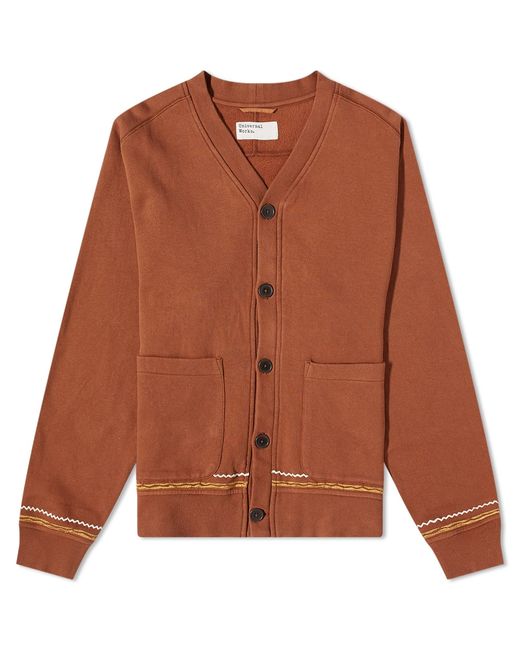 Universal Works Dickie Sweat Cardigan in END. Clothing