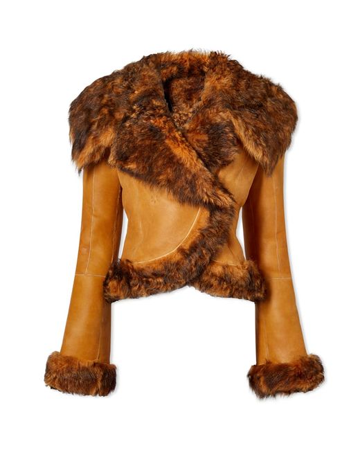 Knwls Elope Shearling Jacket in END. Clothing
