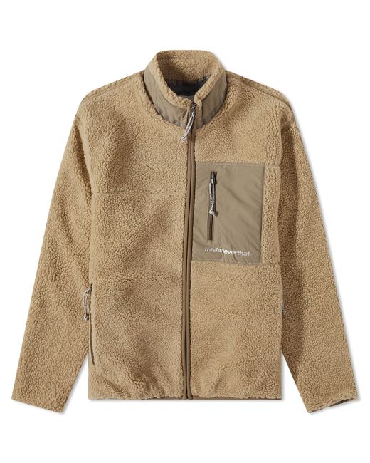 thisisneverthat SP Sherpa Fleece Jacket in END. Clothing