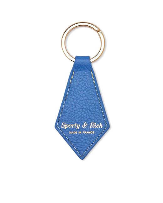 Sporty & Rich Grained Leather Key Chain in END. Clothing