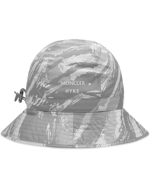 Moncler Genius x HYKE Camo Print Bucket Hat in END. Clothing