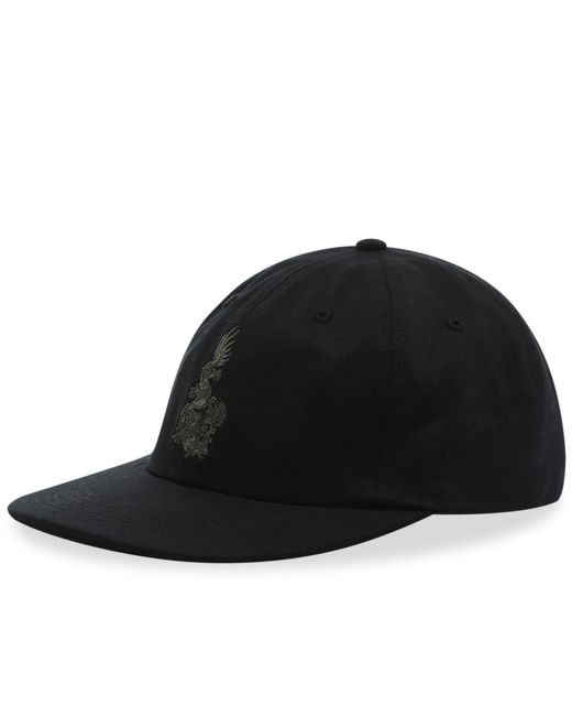 Maharishi Embroidered Dragon 6 Panel Cap in END. Clothing