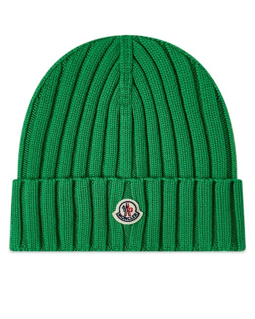 Moncler Logo Beanie Hat in END. Clothing