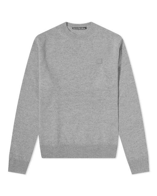 Acne Studios Kalon New Face Crew Knit in END. Clothing