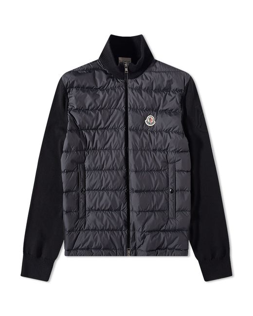 Moncler Hooded Down Knit Jacket in END. Clothing