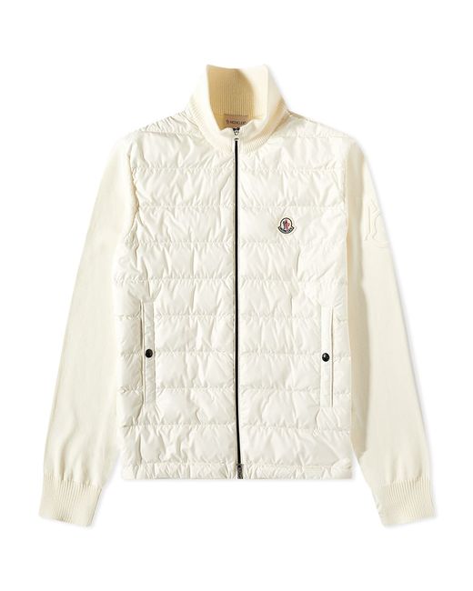 Moncler Hooded Down Knit Jacket in END. Clothing