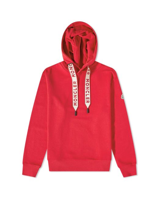 Moncler Drawstring Logo Popover Hoody in END. Clothing