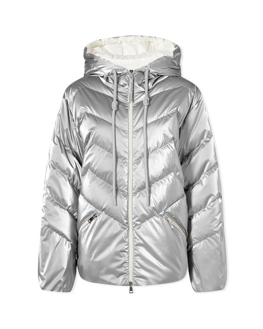 Moncler Oeting Metalic Padded Jacket in END. Clothing