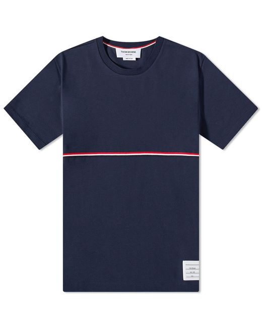 Thom Browne Tricolor Stripe T-Shirt in END. Clothing