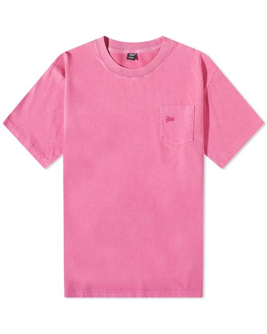 Patta Washed Logo Pocket T-Shirt in END. Clothing