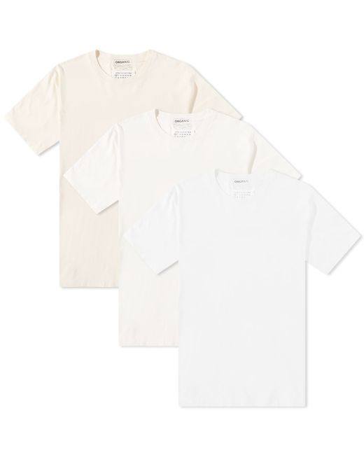 Maison Margiela Classic T-Shirt 3 Pack in END. Clothing