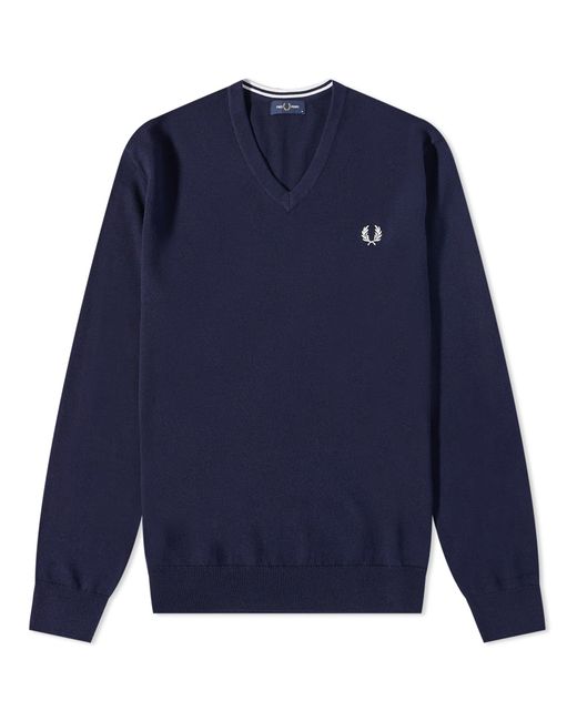 Fred Perry V-Neck Knit in END. Clothing