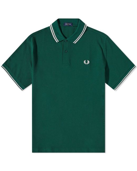 Fred Perry Slim Fit Twin Tipped Polo Shirt in END. Clothing