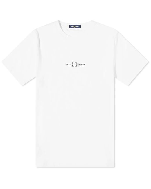 Fred Perry Embroidered T-Shirt in END. Clothing
