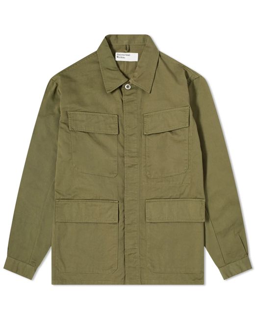 Universal Works MW Fatigue Jacket in END. Clothing