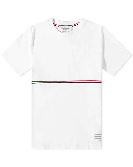 Thom Browne Tricolor Stripe T-Shirt in END. Clothing