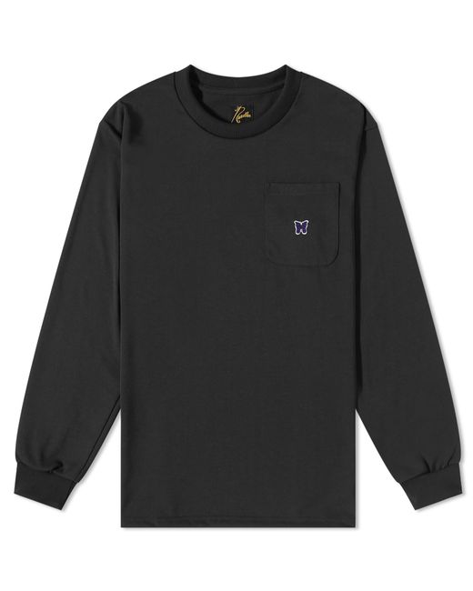 Needles Logo Long Sleeve T-Shirt in END. Clothing