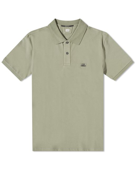 CP Company Patch Logo Polo Shirt in END. Clothing