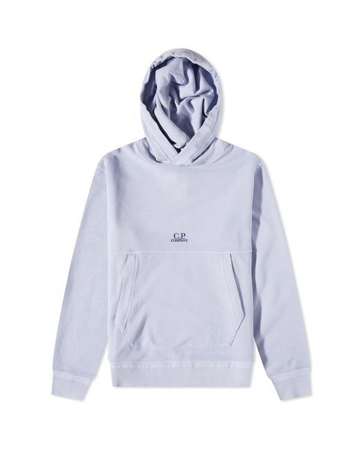 CP Company Central Logo Popover Hoody in END. Clothing