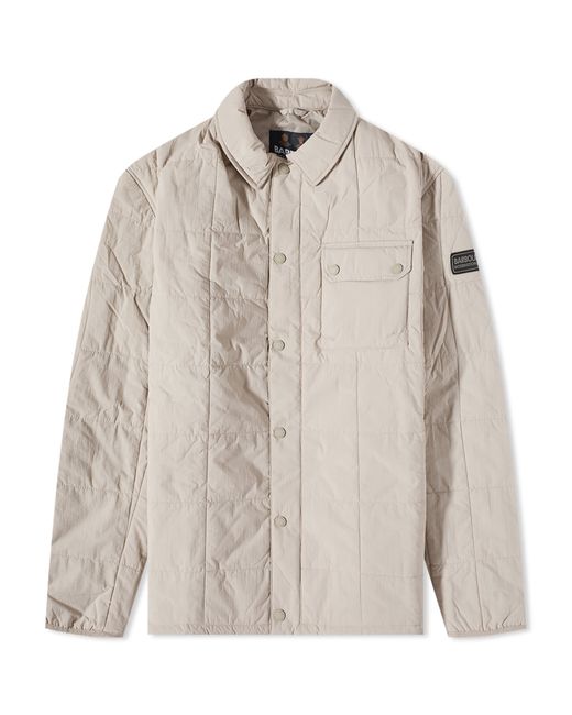 Barbour International Touring Quilt Jacket in END. Clothing