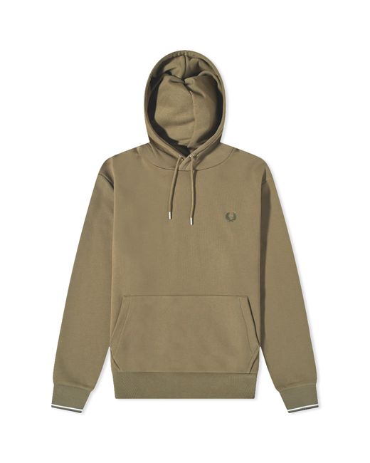 Fred Perry Small Logo Popover Hoody in END. Clothing
