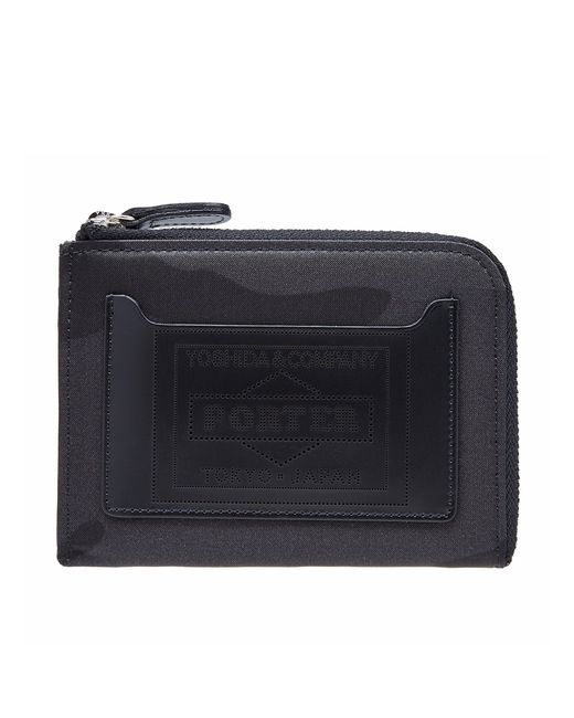 Porter-Yoshida & Co. Camo Half Zip Wallet