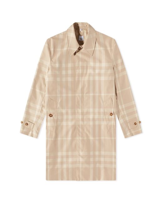 Burberry Keats Check Car Coat in END. Clothing
