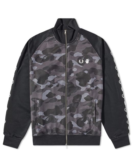 Fred Perry x BAPE Camo Track Jacket in END. Clothing