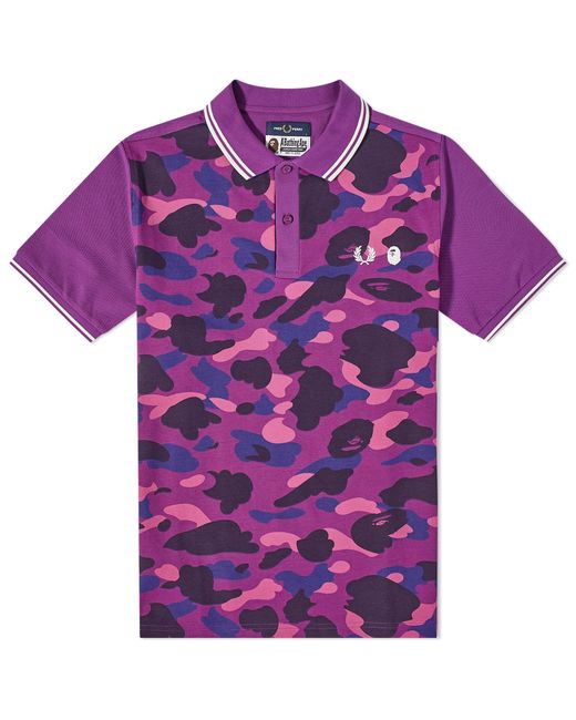 Fred Perry x BAPE Camo Polo Shirt in END. Clothing