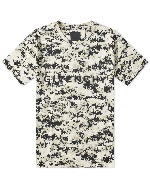 Givenchy Digital Camo Logo T-Shirt in END. Clothing