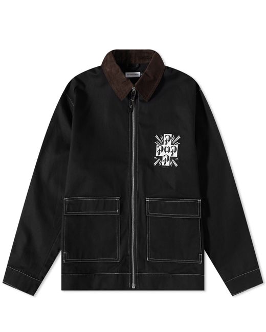 Pop Trading Company Zip Canvas Jacket in END. Clothing